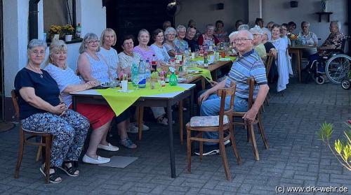 Gruppenfoto der Seniorensportgruppe Wehr